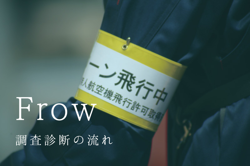 Flow 調査診断の流れ