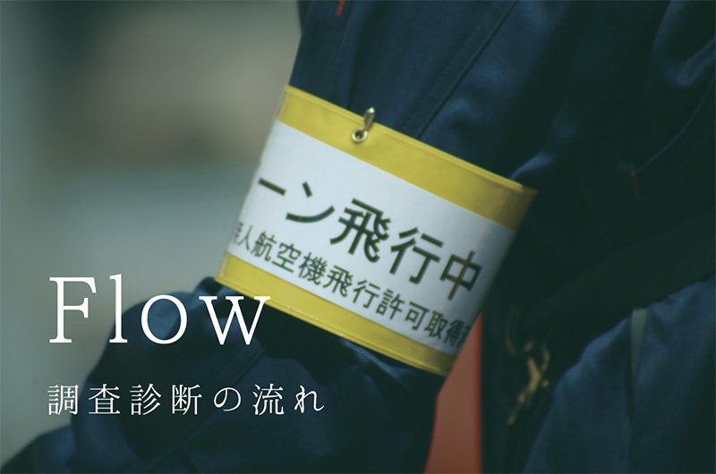 Flow 調査診断の流れ